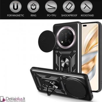 5in1 smūgiams atsparus dėklas su kameros apsauga - juodas (Huawei Honor Magic 7 Lite) 5in1 smūgiams atsparus dėklas su kameros apsauga - juodas (Huawei Honor Magic 7 Lite)